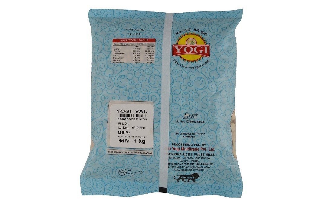 Yogi Val Pulses    Pack  1 kilogram